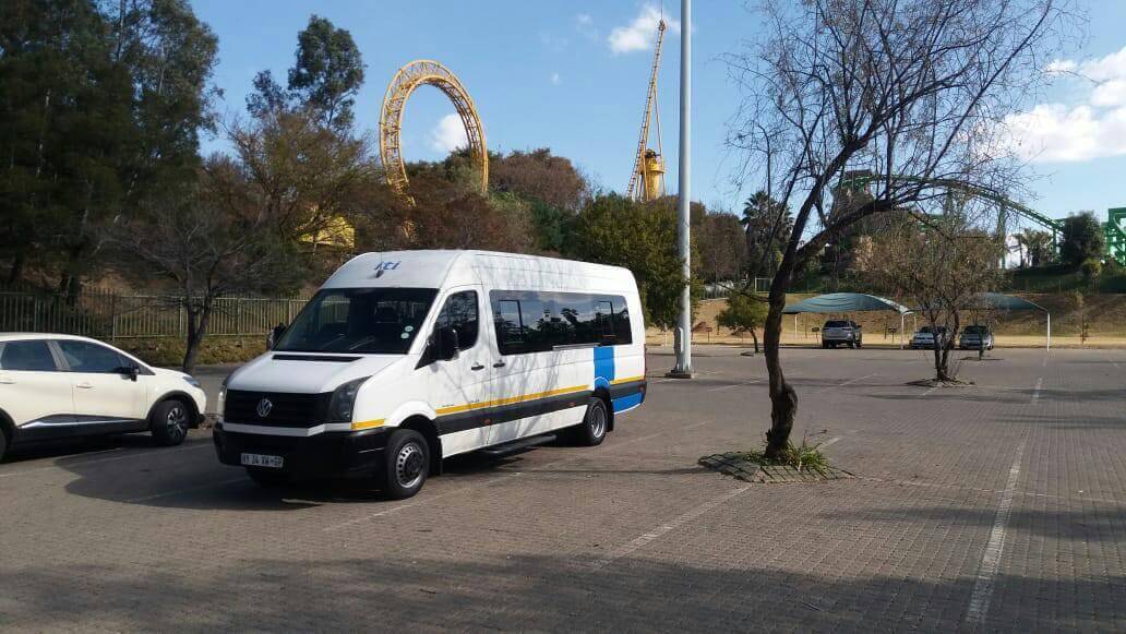 Hire a 22 seater Midibus (VW Crafter 2013) from Cyaphi Travels in Johannesburg 