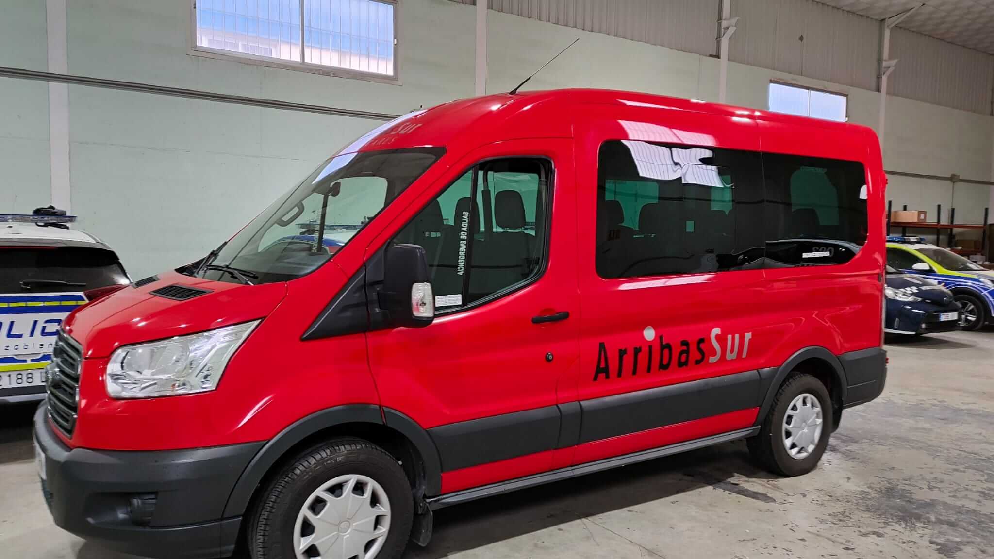 Hire a 11 seater Microbus (Ford Transit bus 2016) from ARRIBAS SUR,S.L. in CORDOBA 