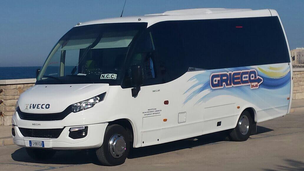 Rent a 28 seater Midibus ( IVECO  WING  2016) from GRIECO AUTOSERVIZI S.N.C. DI GRIECO CORRADO & C. from MOLFETTA 
