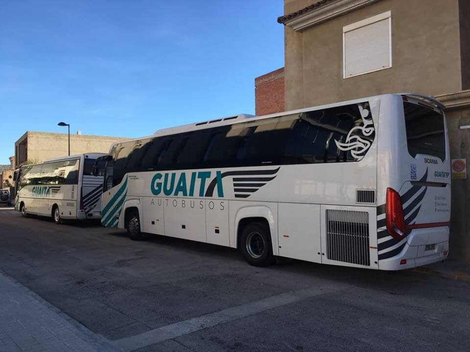 Hire a 55 seater Executive  Coach (Scania Scania 2015) from Autobuses Guaita in Turís 