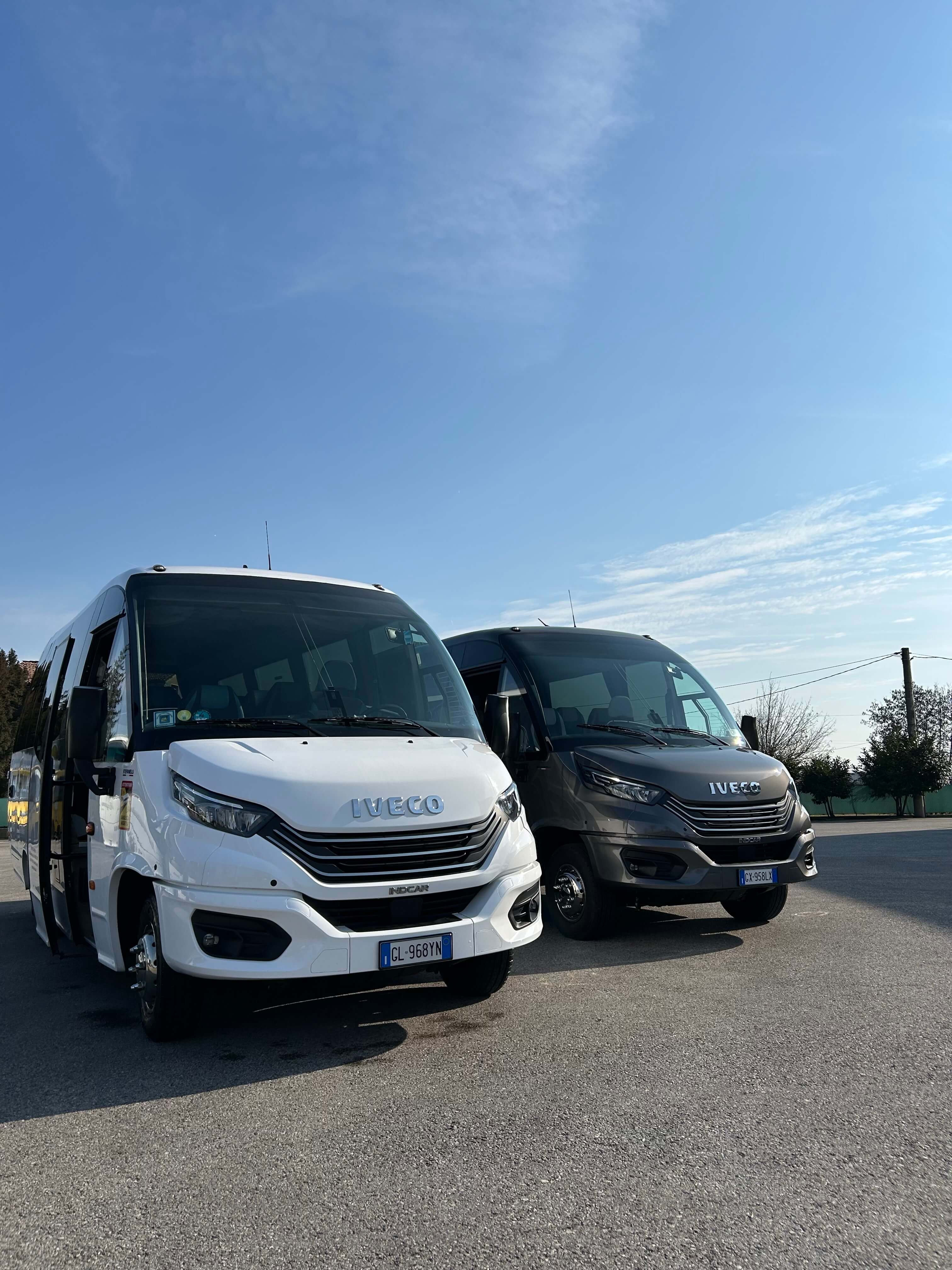 Hire a 28 seater Minibus  (IVECO  Wing 2025) from Autoservizi Casarotto s.r.l. in Dueville, Vicenza 