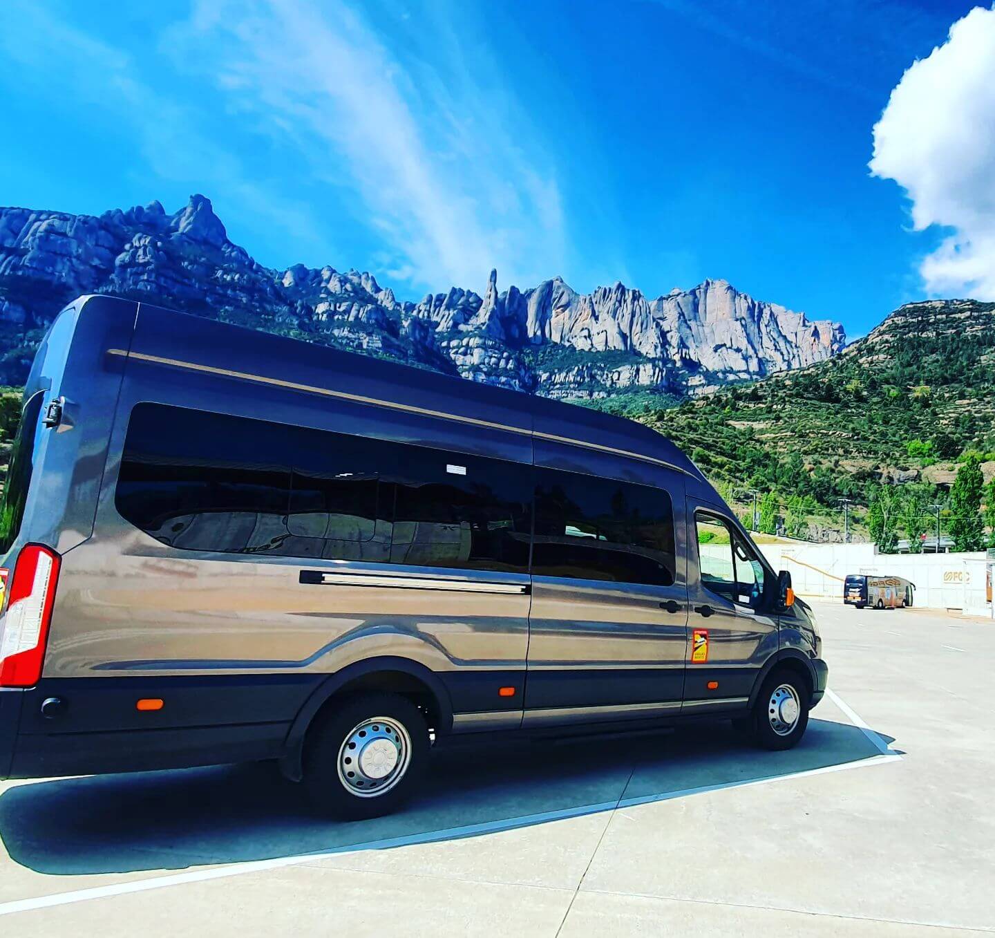 Rent a 10 seater Microbus (Ford Transit 2012) from J2 jaume transfer SL from Sant Cebrià de Vallalta 