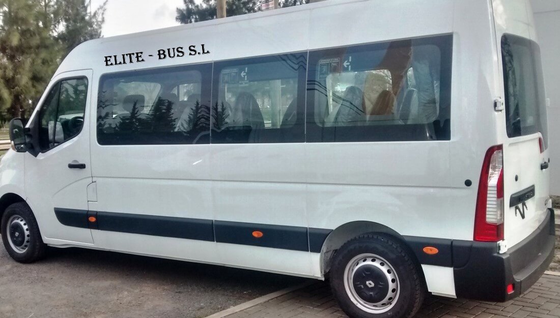 Alquila un 16 asiento Microbus (RENAULT  MASTER 2015) de Elite Bus 2014 Alicante en Alicante 