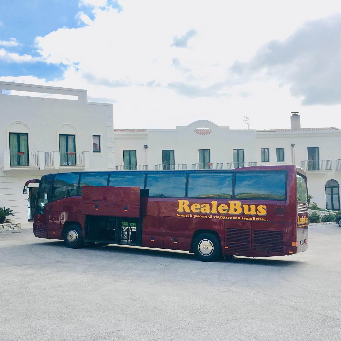 Rent a 53 seater Standard Coach (Mercedes RHD 2016) from REALEBUS from BUCCHERI (SR) 