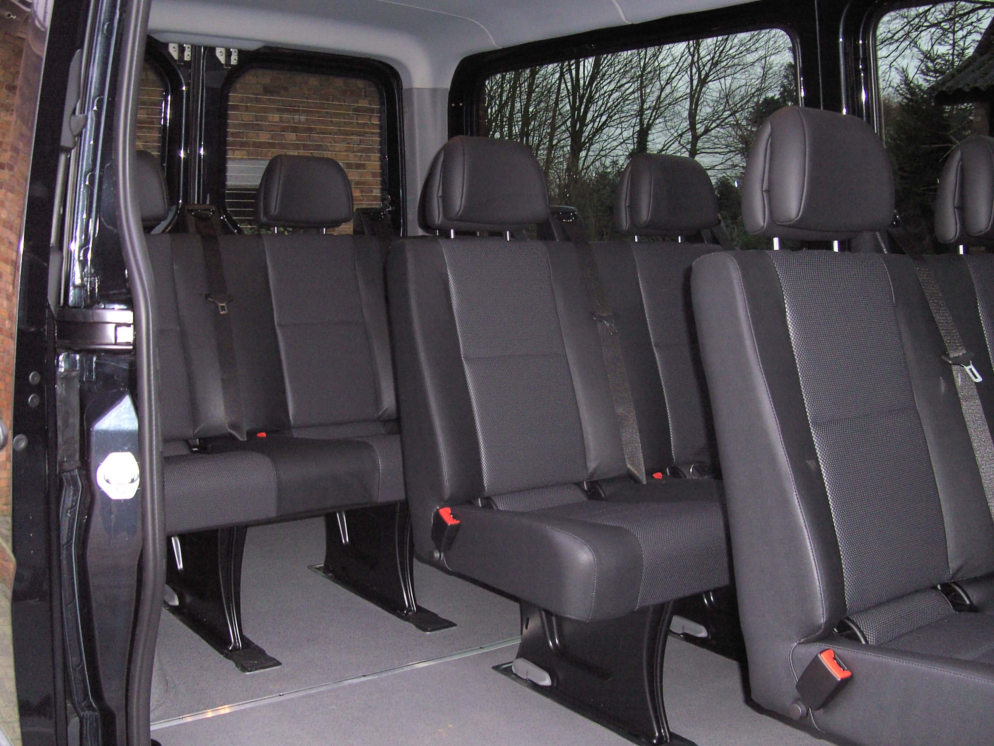 Rent a 8 seater Minibus  (Mercedes Sprinter 2019) from Reinaert Cars GCV from Lokeren 