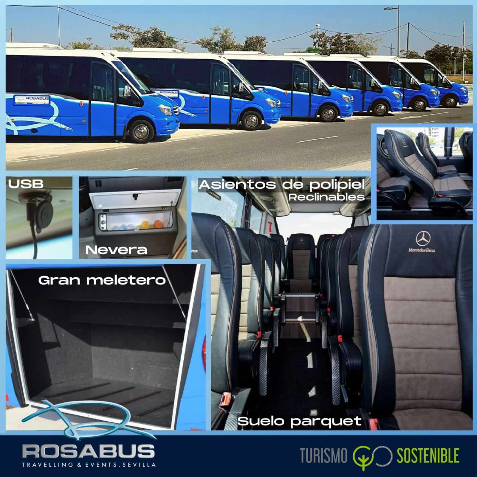 Interior of our of the . . (16 seats) from ROSABUS in SEVILLA