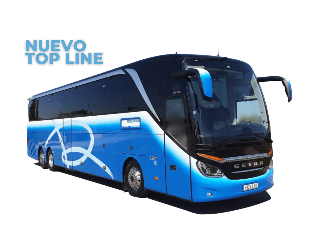 Alquila un 50 asiento Bus Panorámico (MERCEDES BENZ MERCEDES BENZ 2019) de ROSABUS en Sevilla 