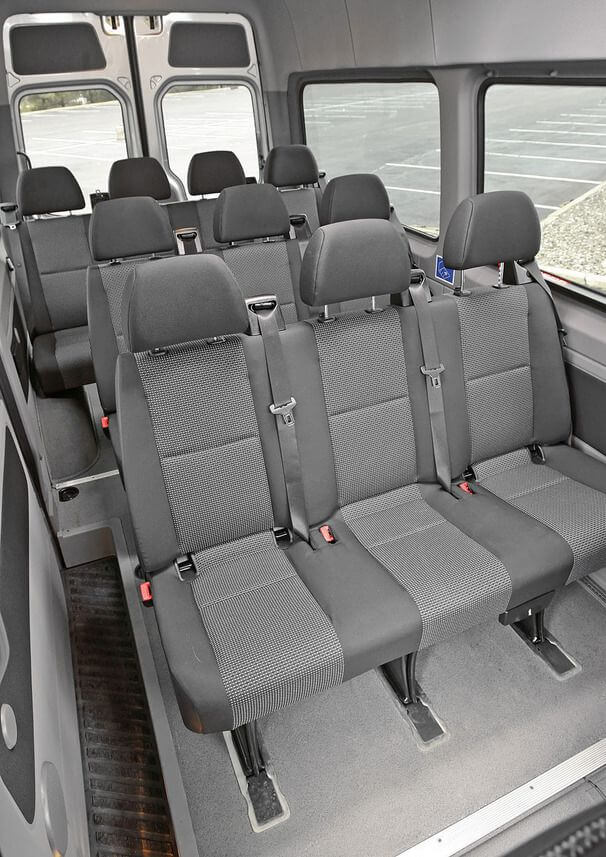 Rent a 19 seater Minibus  (MERCEDES SPRINTER EURO6 2021) from Northeca Oü from Tallinn 