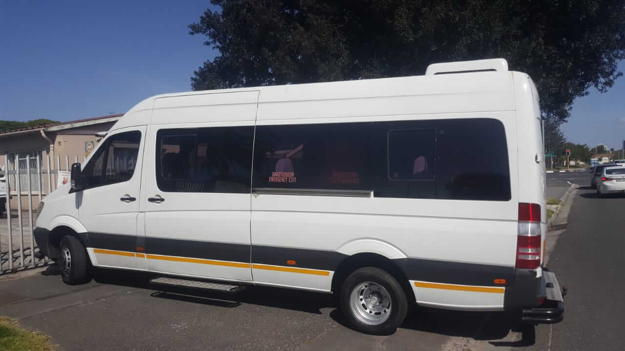 Hire a 17 seater Midibus (Mercedes Sprinter 2017) from Cape Town Coach Hire in Cape Town 