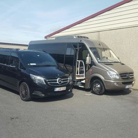 Hire a 8 seater Minivan (MERCEDES  V Class 2018) from Toplimo in brussels 