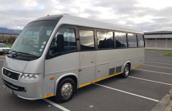 Hire a 28 seater Standard Coach (Marcopolo Volare 2012) from Cape Town Coach Hire in Cape Town 