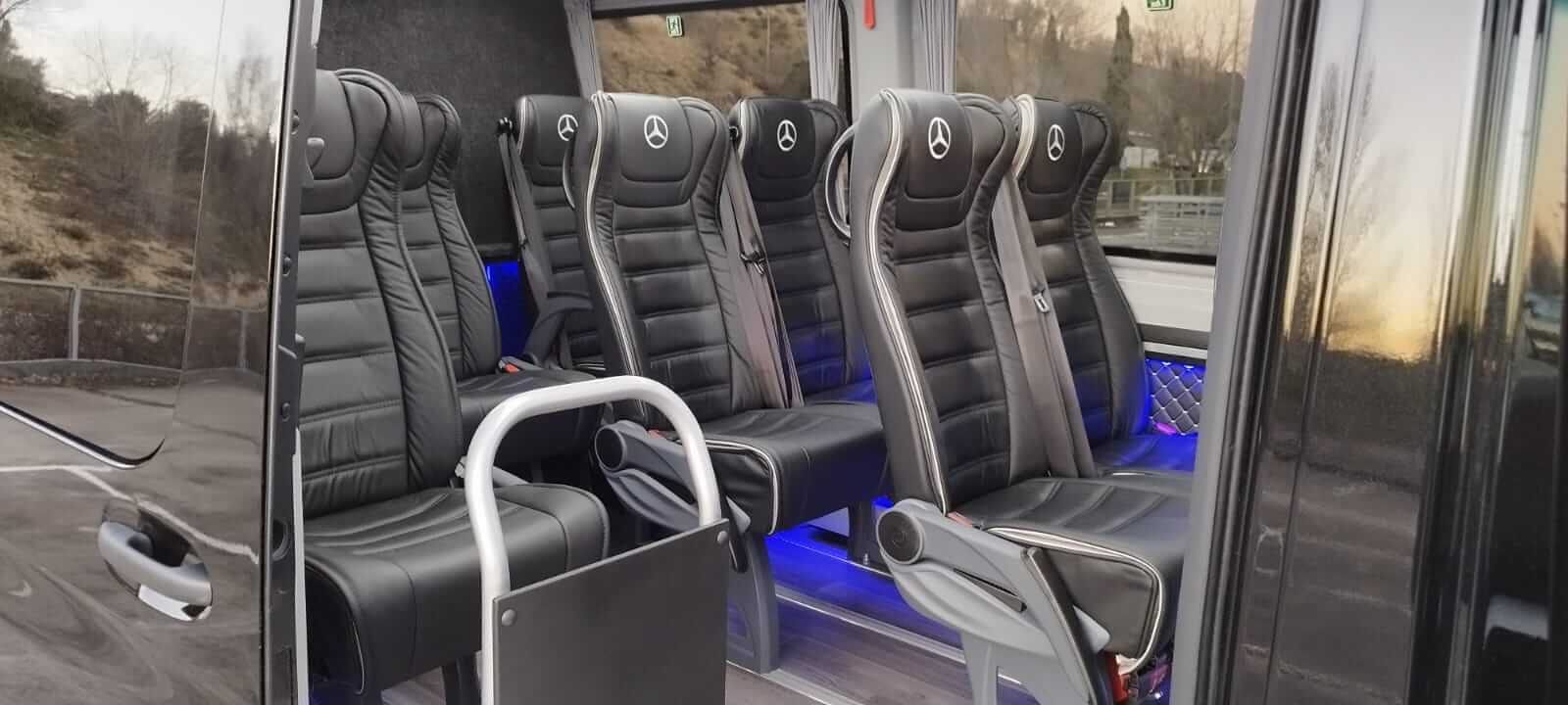 Huur een 9 seater Minibus  (Mercedes Benz Sprinter 2024) van Xacobus Transfers & Tours S.L.U in A Coruña 