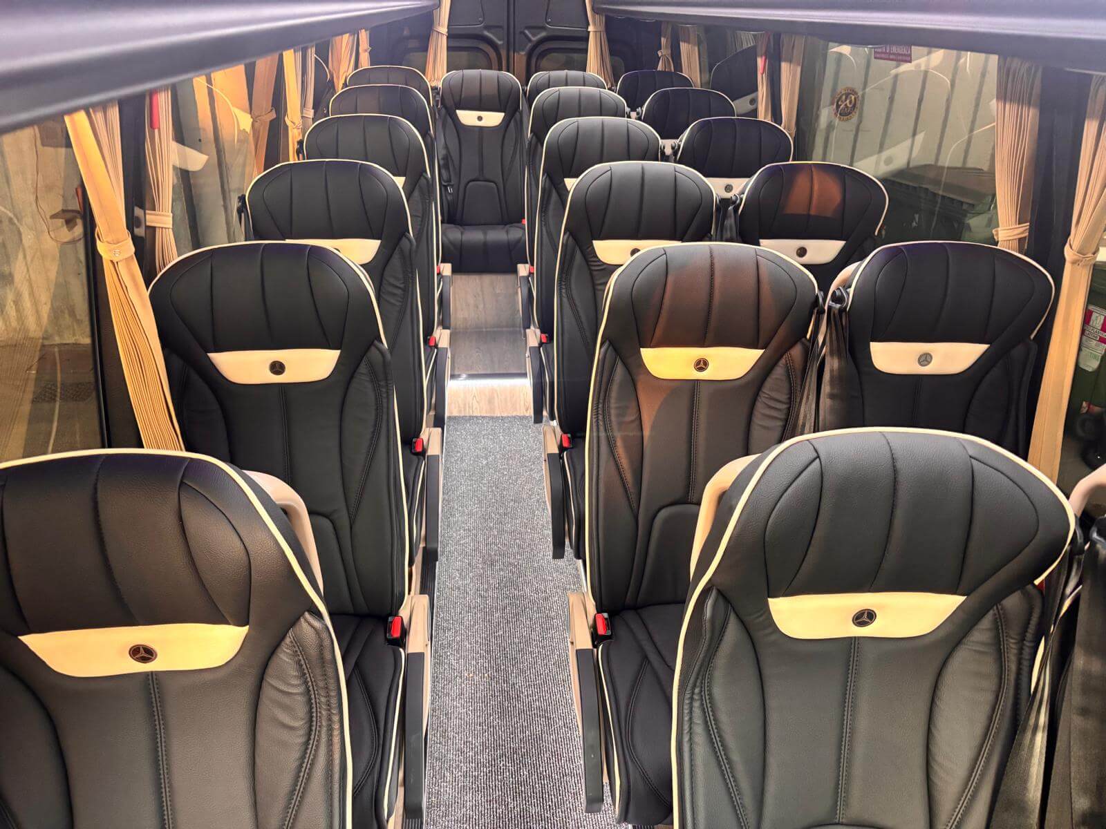 Rent a 20 seater Minibus  (MERCEDES SPRINTER 519 VIP 2026) from Marcassa Viaggi srl from Musile di Piave 