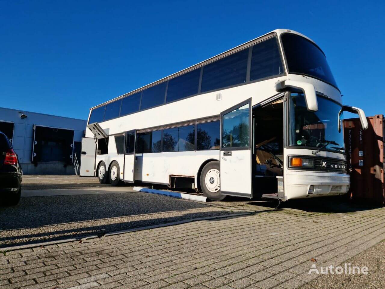 Hire a 70 seater Double-decker coach (setra setra 2016) from Northeca Oü in Tallinn 