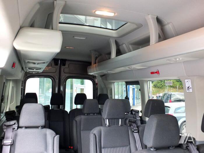 Alquile un Minibús de 17 plazas Ford Transit BUS 2017) de J2 jaume transfer SL de Sant Cebrià de Vallalta 